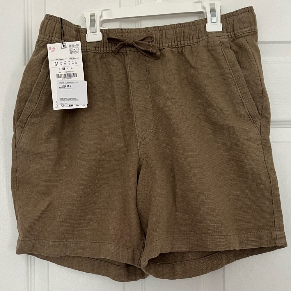 Men’s Zara cotton shorts